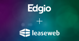 Leaseweb and Edgio logos